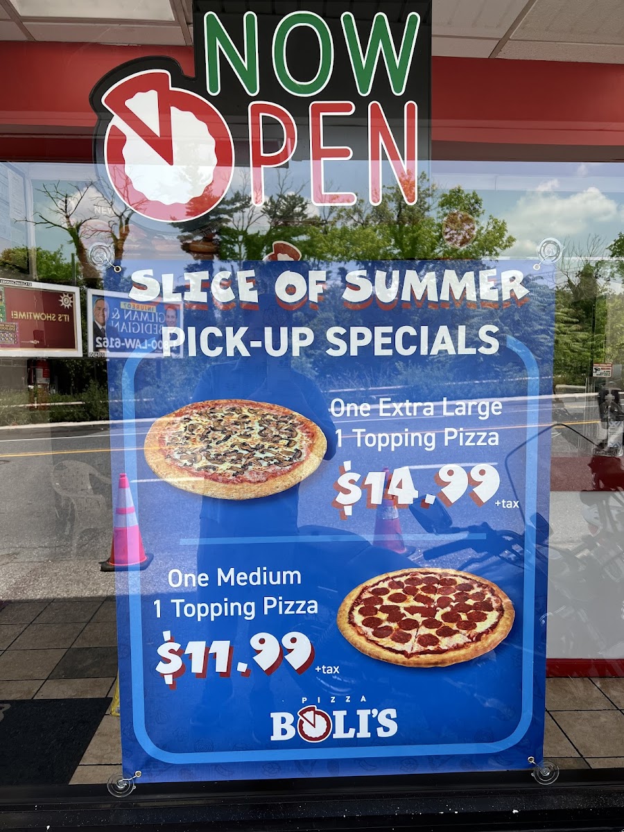 Pizza Boli's Menu - Image 2